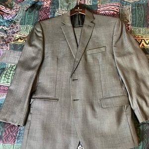 Calvin Klein skinny fit suit